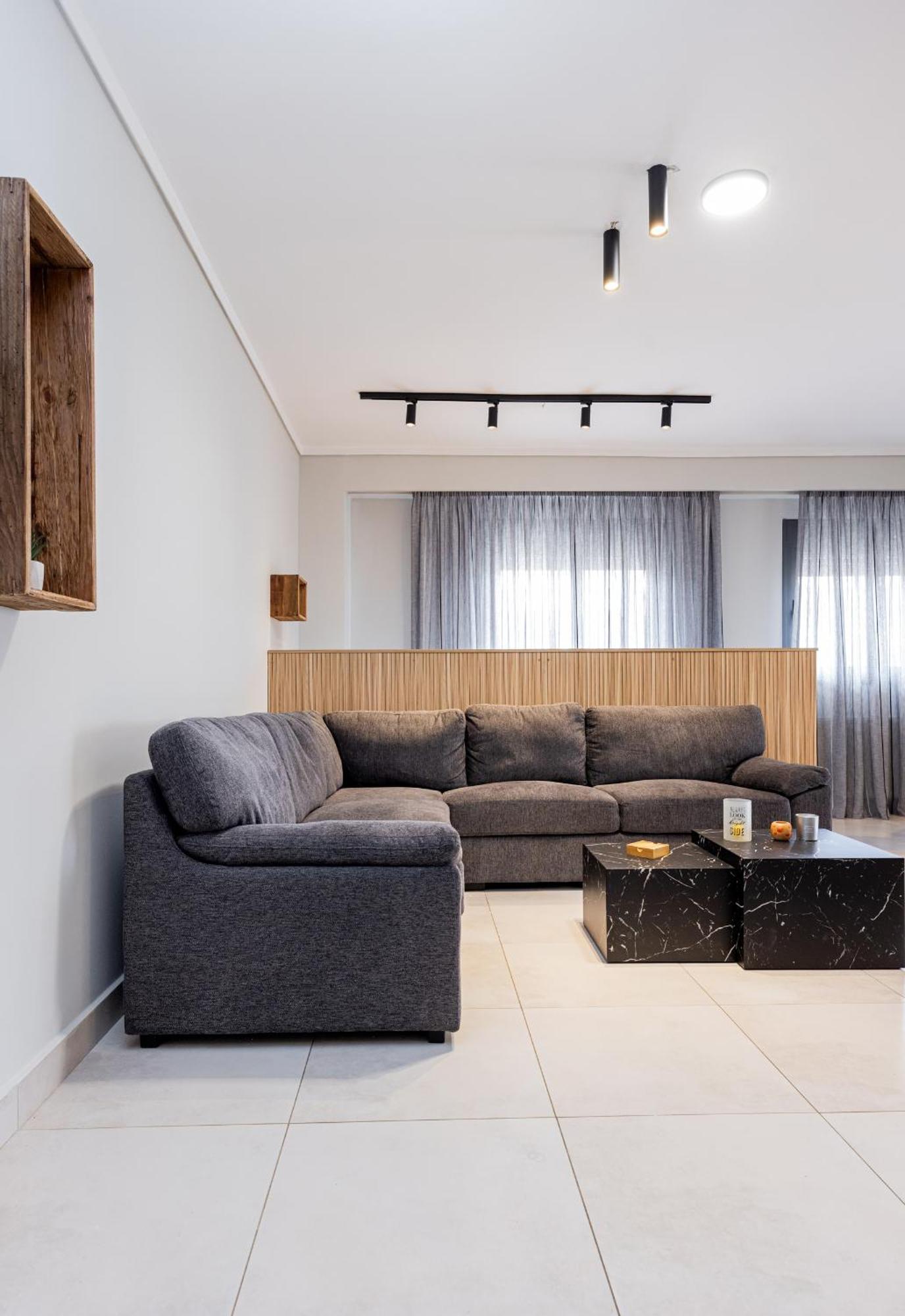 Διαμέρισμα Spacious 3-bedroom With Wifi, Ac In Charming Kalamaria - Mountain View