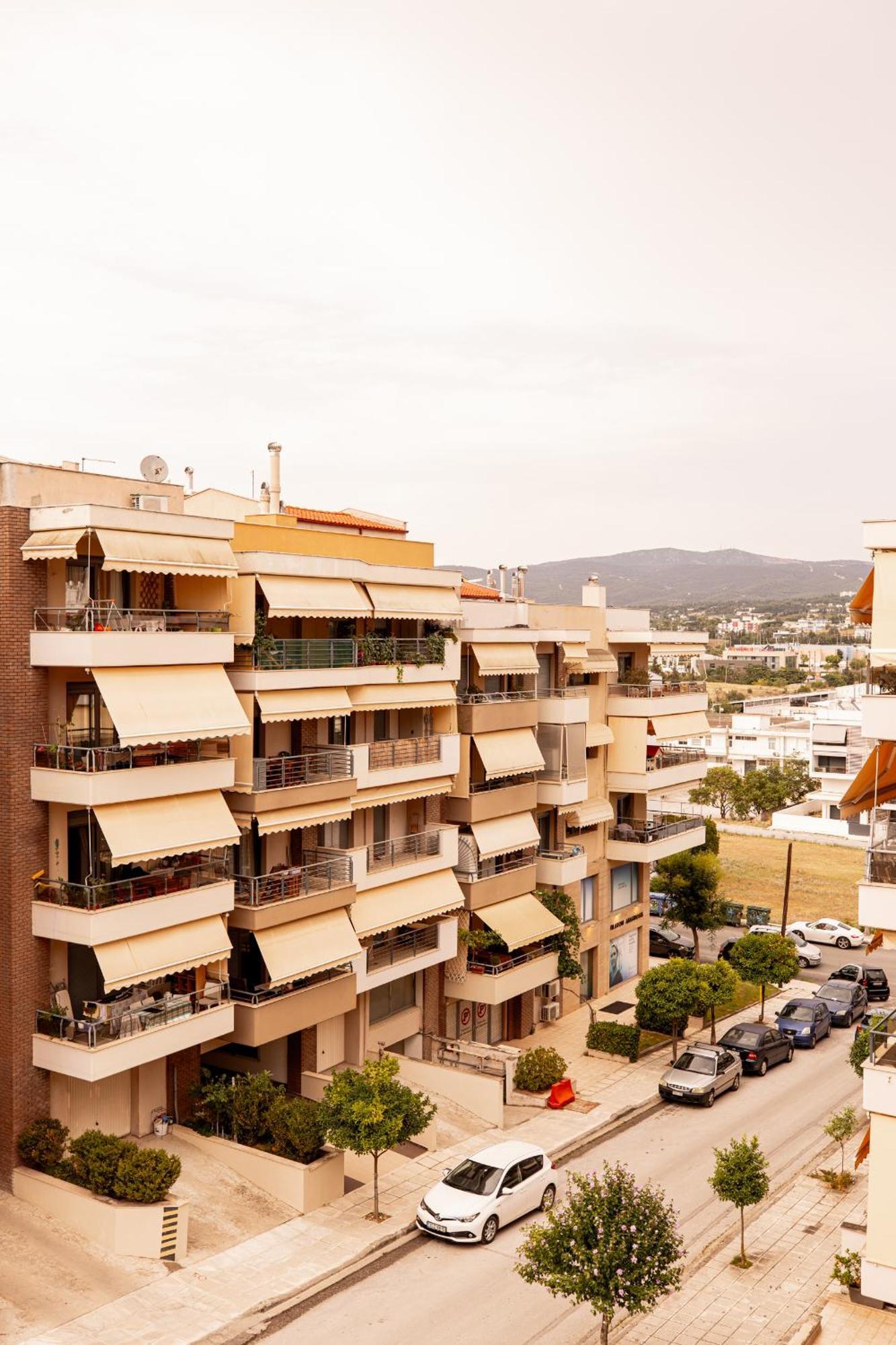 Spacious 3-bedroom With Wifi, Ac In Charming Kalamaria - Mountain View Διαμέρισμα Θεσσαλονίκη